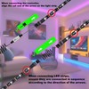 WUYXPG LED Strip Lights 6 Pre-Cut Led Light Strip with