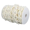 Bead Chain String Half Side Flatback DIY Imitation Pearl String