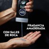 NIVEA MEN Jabón Líquido Corporal Rock Satls (500 ml) jabón