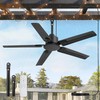 Fanbulous 48" Outdoor Ceiling Fan No Light,IP65 Wet Rated Waterproof