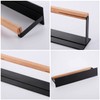 KES KPH502MA-BK Magnetic Kitchen Roll Holder for Fridge Kitchen Paper