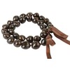 Hawaiian Kukui Nut Brown Shell 32" Necklace