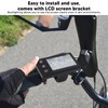 Electric Scooter Conversion LCD Display with 6P Waterproof Connector Mountain