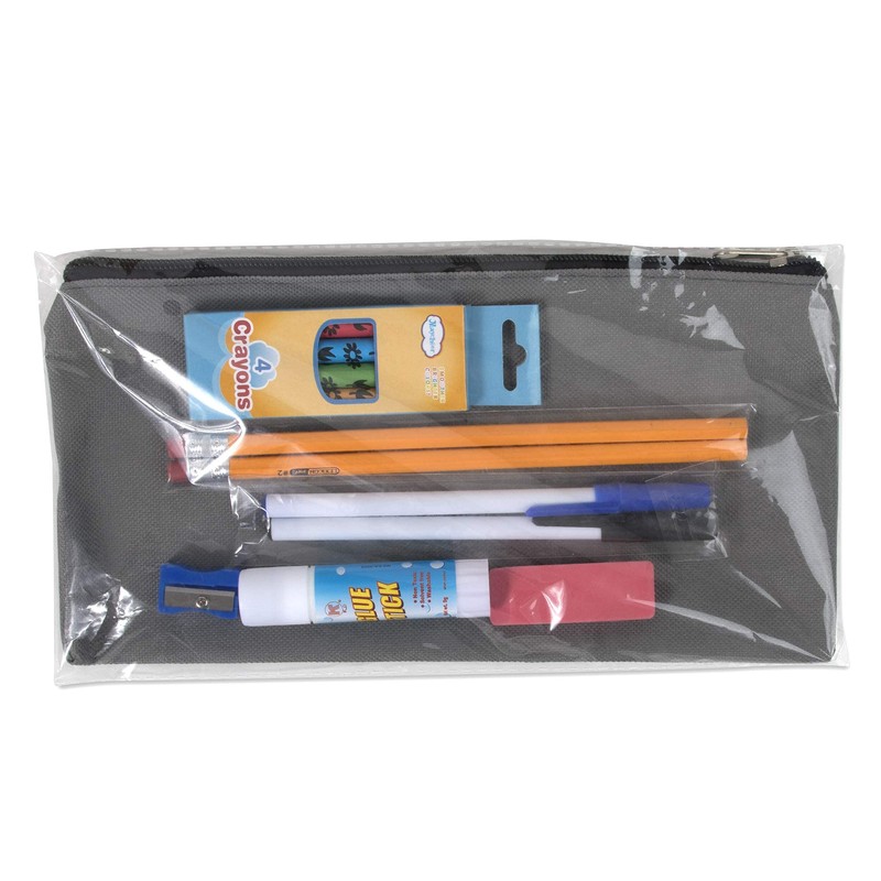 Trail maker 24 Pack Bulk Pencil Case Bags Bundle with