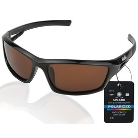 Angel-Berger High UV Polarising Glasses Various Models Fishing Glasses (Magic Baits Brown Lenses)