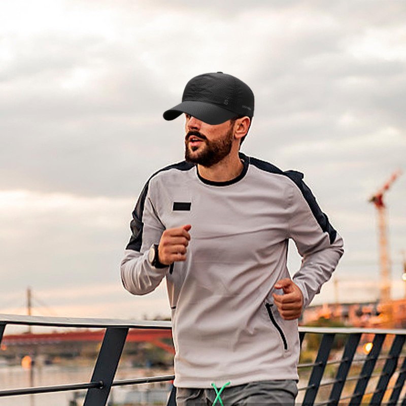 [Tidyworm] メッシュキャップ メンズ 深め つば広 大きいサイズ 野球帽子 春夏 通気 速乾