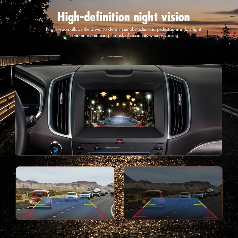 Rear View Backup Camera Compatible with Ford Edge 2011 2012