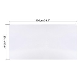 MECCANIXITY DIY Ripple Water Effect Sheet 39.4 x 10.6 Inch Delicate Water Texture Sticker for Lake Scene Dolls House Decor Pack of 2,Transparent