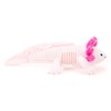 Zappi Co 100% Recycled Pink Axolotl Plush Toy (30cm Length)