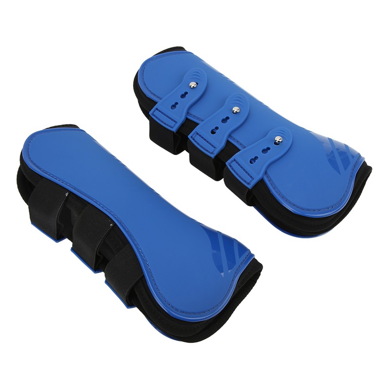2pcs Horse Front Leg Boots PU Shell Horse Tendon Boots
