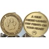 RecoveryChip Dog Memorial Always Remembered Forever Loved - Paw Prints