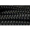 Gen3 Marine Double Braid Black Boat Dock Line (1/2" x