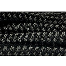 Gen3 Marine Double Braid Black Boat Dock Line (1/2" x 15')