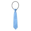 DonDon® Children’s Boy’s Tie, Silk Look, Shiny, Elasticated -