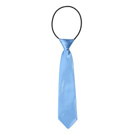 DonDon® Children’s Boy’s Tie, Silk Look, Shiny, Elasticated -