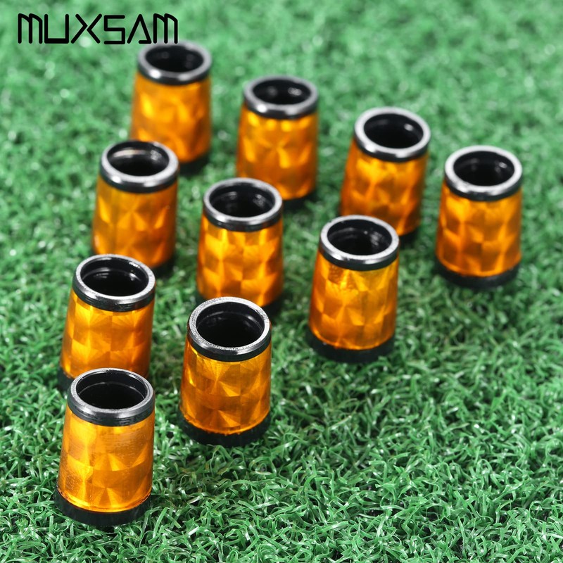 MUXSAM Golf Sockets 10 Pcs Ferrule Cell Shaft Sleeve Iron