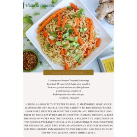 Sesame Teriyaki- Great for stir-fry, noodles, rice, pho and more. (5.1 oz Jar - Set of 2)