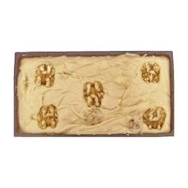 Home Made Creamy Maple English Walnut Fudge - 12 OZ Gift Box