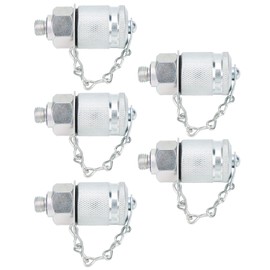 5Pcs Hydraulic Testing Adapter Thread Test Coupling Connectors Pressure Measuring PT/PPTM8 x 1