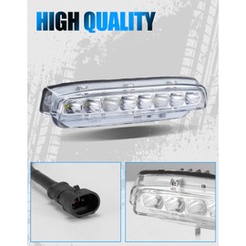 AUPOWER LED Hood Scoop Spot Light for Can-Am Maverick R Accessories 2024+, Front Hood Accent Light Auxiliary Spotlight Daytime Running for Can Am Maverick R MAX X RS 2024+ Accessories