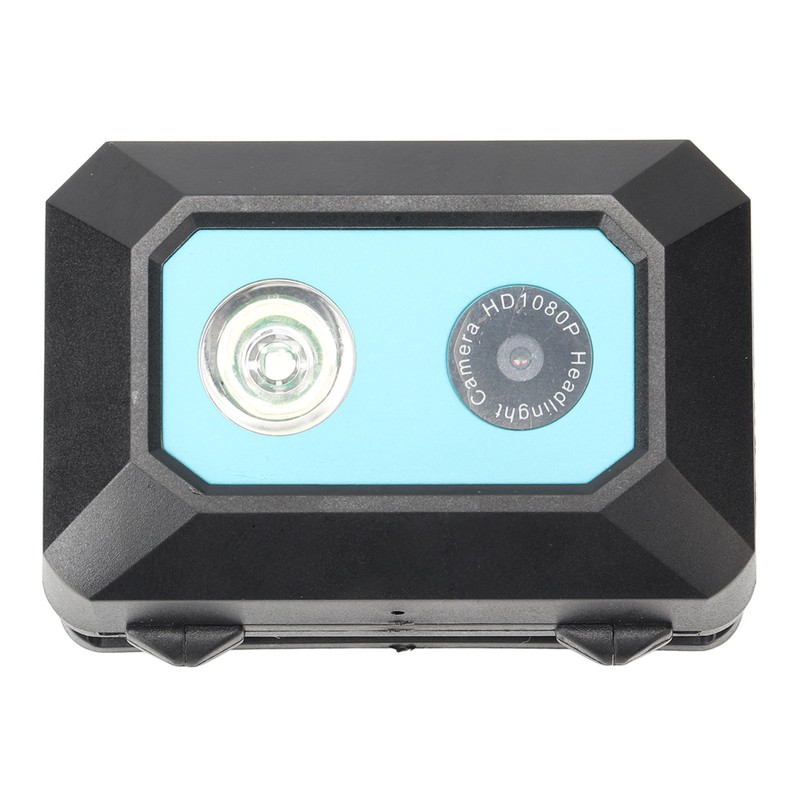 1080P Head Mounted Video Camera DVR LED Headlamp HD Head