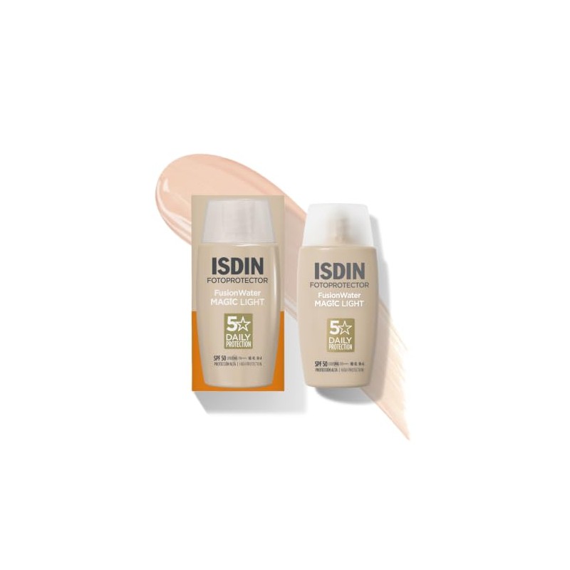 ISDIN Fotoprotector Fusion Water Color Light SPF 50, Protector Solar