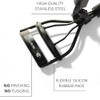 Beauty Power Eyelash Curler with 5 Replacement Pads, Brush for