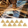 YWBL-WH Inserti CNC Triangolari, 10 Pezzi, Carburo Integrale, per Tornitura
