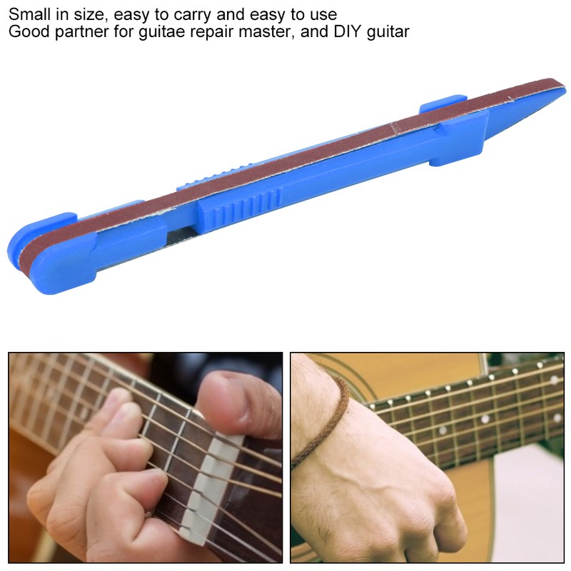 Sanding Stick Guitar Fret Crowning File Pen Detailer Finishing for