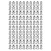 100Pcs Tire Stud High Strength Antiskid Spike Screw Carbide Set