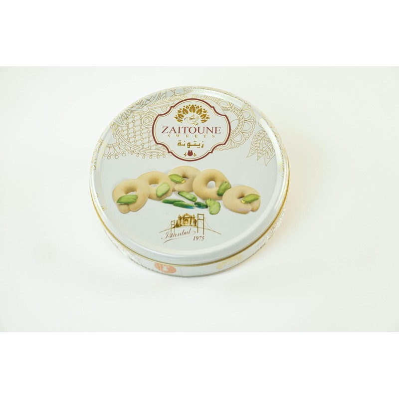 Zaitoune Ghraybeh Cookies - 1.1 lb | Luxurious Traditional Middle