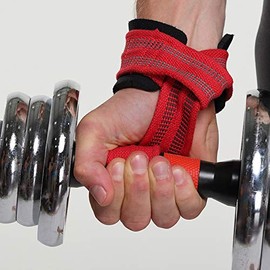 Manta Raya Correas de Elevación con Silicona Antidezlizante Profesionales para Levantamiento de Pesas Lifting Straps con Neopreno en Muñeca y Antiderrapante de Silicona