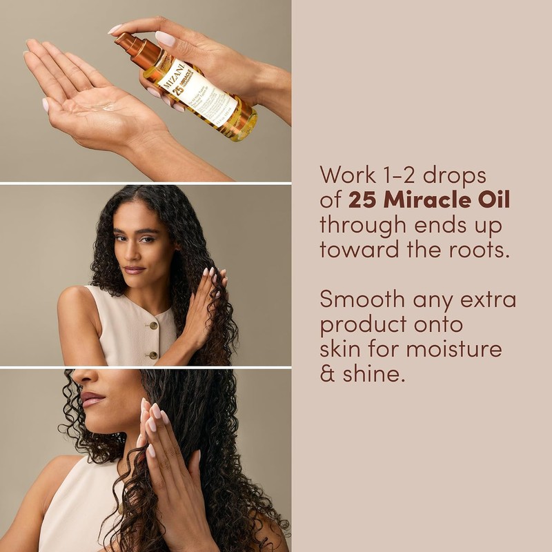 MIZANI 25 Miracle Nourishing Hair Oil, 4.1 fl. oz.