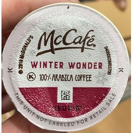McCafe 96/PACK - McCafe Winter Wonder Coffee K-Cup Pods BULK PACKAGING