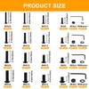520 Pcs M3 M4 M5 M6 Bolts and Nuts Set,