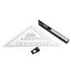 Woodworking Triangle Ruler 7in Dual Scale Square Angle Ruler Carpenter