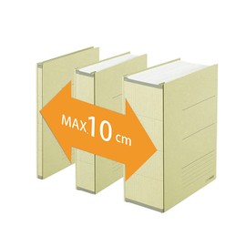 PLUS Japan, Zero Max Expandable File in Beige, 1er Pack (1x 1 File)
