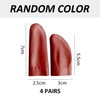 KRYMSON 4 Pairs Cowhide Leather Finger Guard, Cowhide Finger Guard,