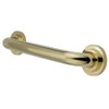 Kingston Brass DR414122 Designer Trimscape Manhattan Decor 12-Inch Grab Bar