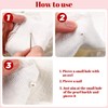NUOBESTY 150 Pcs Pearl Rivets Beads Fake Pearl Studs Bridal