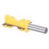 Chair Rail Molding Router Bit Carbon Steel Alloy Crown Shape