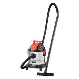 5.8 Gallon Wet Dry Shop Vac 4 Peak HP 900W Input Power 1.25in X 7ft Dual-Filter One-Button Self-Cleaning 4 Peak HP One-ButtonSpecification: 5.8 Gallons+4 Peak HP+Wet/Dry