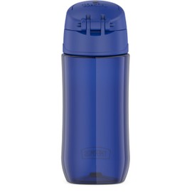 THERMOS FUNTAINER 16 Ounce Plastic Hydration Bottle with Spout, Blueberry