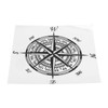 Car Compass Graphic Vinyl Sticker, Mountain Compass Sticker, Compass Sticker,