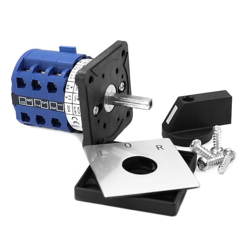 WITTKOWARE Cam Switch with Aluminium Front Plate (48 x 48