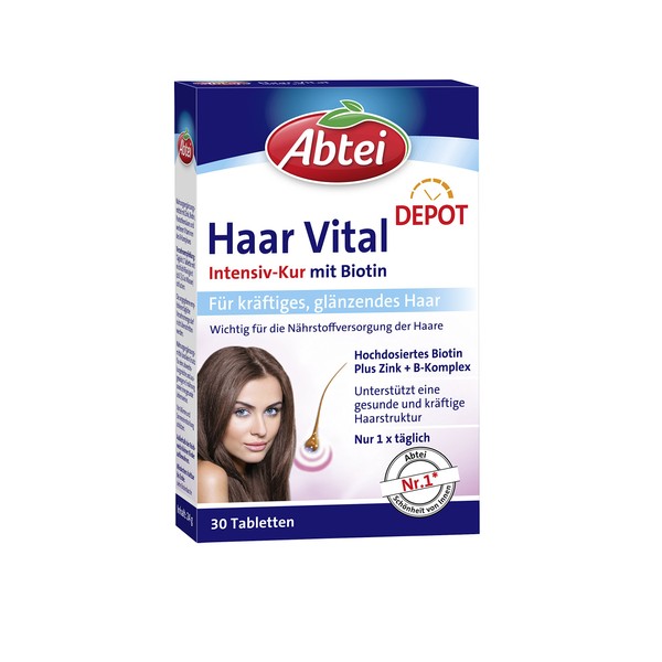 Abtei Hair Vital Intensive Treatment Pack of 30