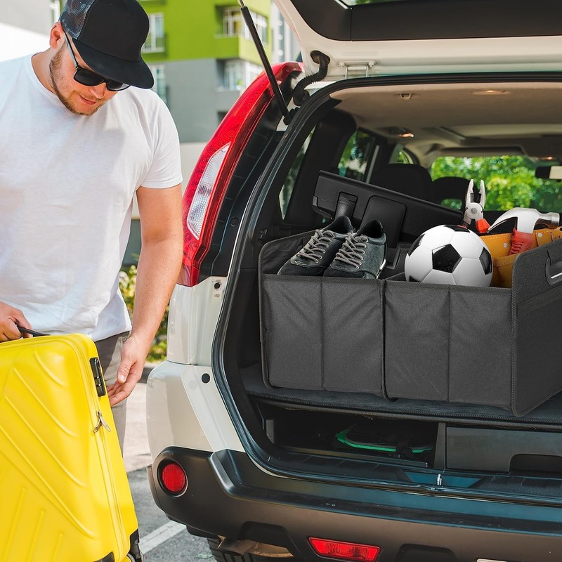 Aimisite Car Boot Organiser, Car Boot Storage Tidy Foldable Box