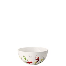 Rosenthal Brillance Fleurs Sauvages Cereal Bowl, Porcelain Bone, Multi-Colour, 15 cm