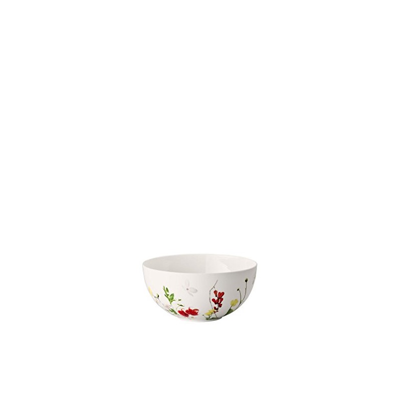 Rosenthal Brillance Fleurs Sauvages Cereal Bowl, Porcelain Bone, Multi-Colour, 15
