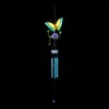 Alpine Corporation 48" Hanging Outdoor Butterfly Metal Wind Chime with